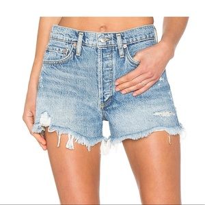 Agolde Parker Vintage Cutoff Shorts in Swapmeet